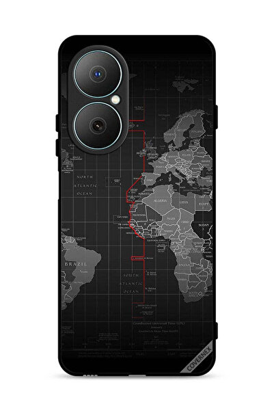 Covernex Huawei Nova Y73 Protective Case Cover World Map