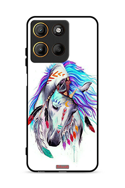 Tolwak غطاء حماية موتورولا موتو جي 15 بتصميم حصان