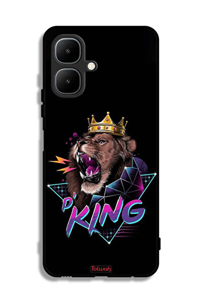 Tolwak غطاء حماية من إنفينيكس سمارت ١٠ برسومات الأسد الملك