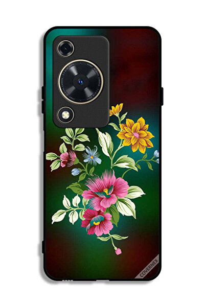 Covernex غطاء حماية لهاتف هواوي نوفا Y72S - زهور عالية الدقة