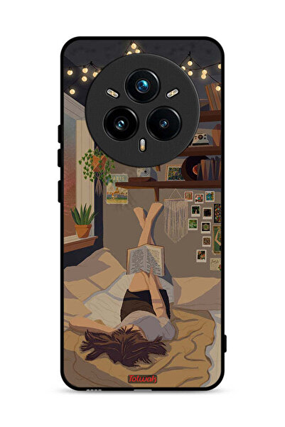 Tolwak غطاء حماية لهاتف Realme 14 Pro Plus 5G برسومات فنية