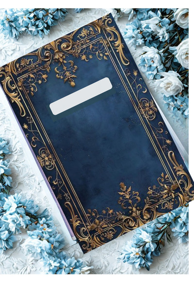 elviano Vinntage Style Design School Notebook 20 Sheets