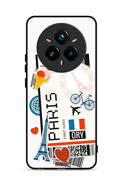 Tolwak غطاء حماية لجهاز Realme 14 Pro 5G بملصق باريسي