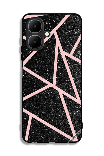 Covernex غطاء حماية لهاتف إنفينيكس سمارت 10 بنقشة لامعة ومسارات