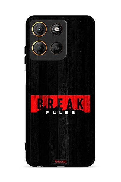 Tolwak غطاء حماية لهاتف موتورولا موتو جي 15 - كسر القواعد