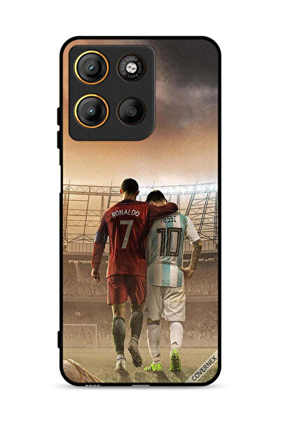 Covernex غطاء حماية موتورولا موتو جي 15 لميسي وكريستيانو رونالدو