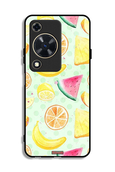 Tolwak غطاء حماية لهاتف هواوي نوفا Y63 برسومات فنية بألوان مائية وفواكه