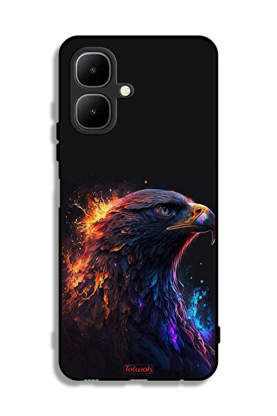Tolwak غطاء حماية إنفينيكس سمارت 10 بنقشة النسر