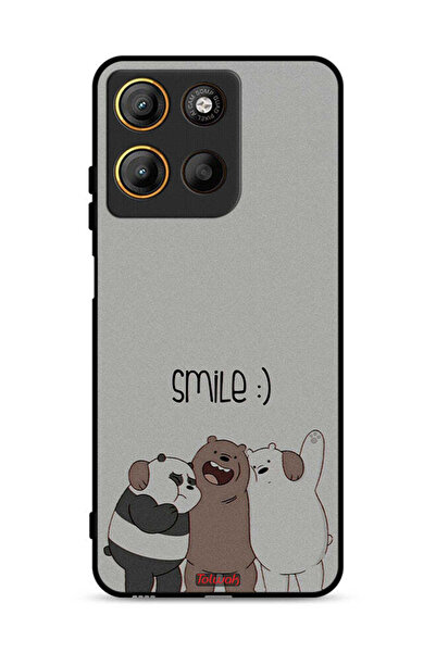 Tolwak غطاء حماية موتورولا موتو جي 15 بطبعة ابتسامة الأصدقاء