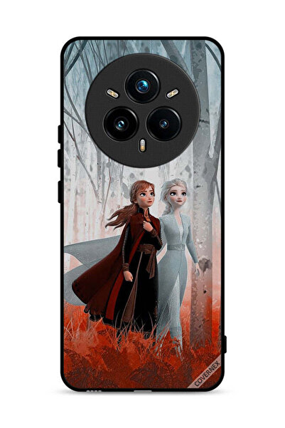 Covernex غطاء حماية لهاتف Realme 14 Pro 5G بنقشة Frozen Sisters
