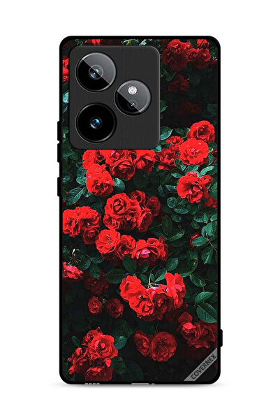Covernex غطاء حماية لهاتف Realme GT 7T 5G بطبعة حديقة الورود