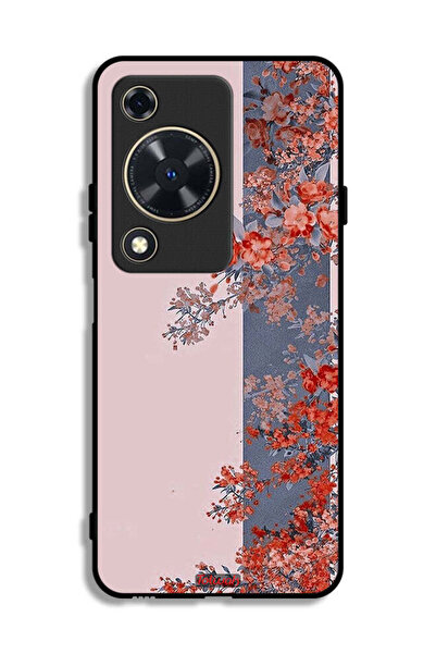 Tolwak غطاء حماية لهاتف هواوي نوفا Y72S برسومات أوراق الشجر والزهور