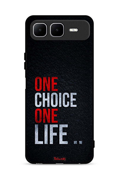 Tolwak غطاء حماية لهاتف Infinix Smart 10 Plus One Choice One Life