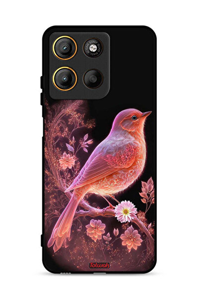 Tolwak غطاء حماية موتورولا موتو جي 15 بتصميم طائر لطيف