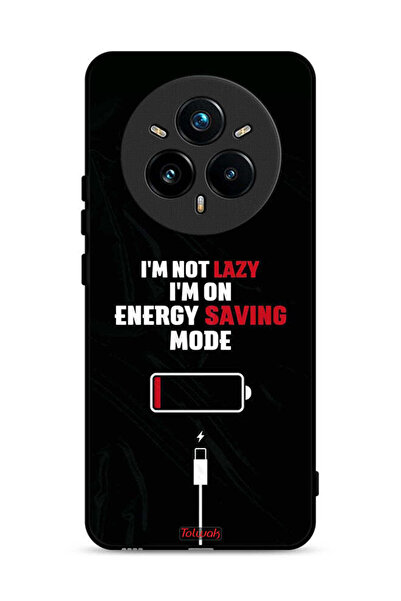 Tolwak غطاء حماية لهاتف Realme 14 Pro Plus 5G أنا لست كسولاً، أنا في وضع توفي...