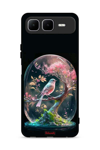 Tolwak غطاء حماية من إنفينيكس سمارت ١٠ بلس بتصميم طائر في جرة