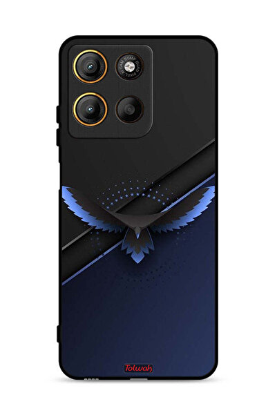 Tolwak غطاء حماية موتورولا موتو جي 15 بتصميم نسر فني تجريدي رقمي