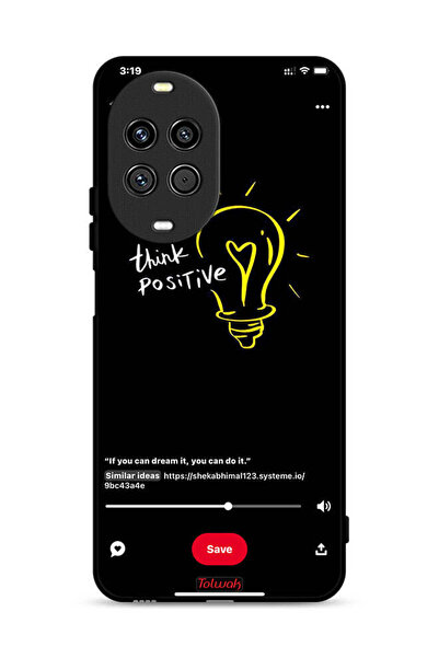 Tolwak غطاء حماية لهاتف هواوي نوفا 14 ألترا 5G - فكر بإيجابية