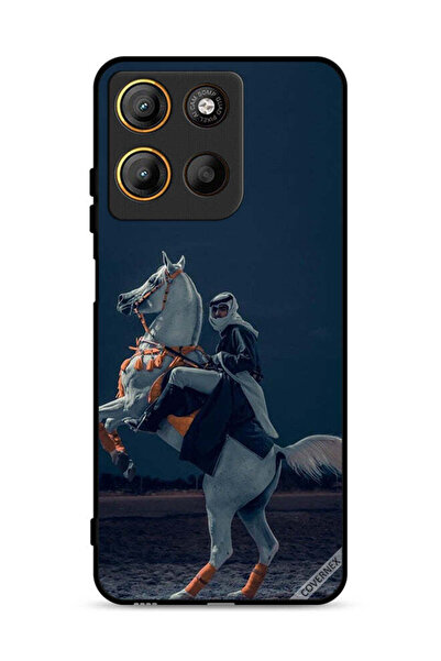 Covernex غطاء حماية موتورولا موتو جي 15 - شاب على حصان