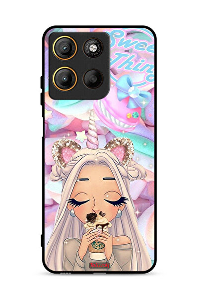 Tolwak غطاء حماية لهاتف موتورولا موتو جي 15 بتصميم سويت ثينج