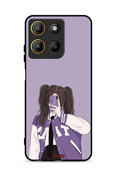 Tolwak غطاء حماية لهاتف موتورولا موتو جي 15 لالتقاط صور سيلفي