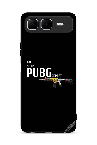 Covernex غطاء حماية من انفينيكس سمارت 10 بلس، تناول الطعام ونام، وكرر لعبة ببجي