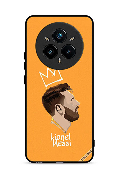 Covernex غطاء حماية لهاتف Realme 14 Pro 5G بنقشة ليو ميسي الملك