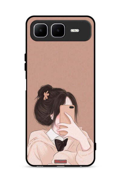 Tolwak غطاء حماية لهاتف Infinix Smart 10 Plus لالتقاط صور سيلفي