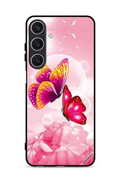 Covernex غطاء حماية لهاتف سامسونج جالاكسي A17 بنقشة فراشات لطيفة