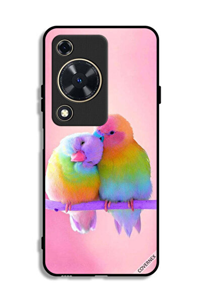 Covernex غطاء حماية لهاتف هواوي نوفا Y72S بنقشة طيور لطيفة