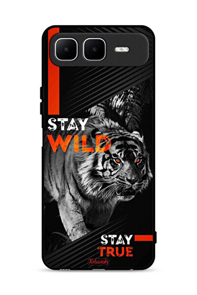 Tolwak غطاء حماية انفينيكس سمارت 10 بلس - Stay Wild Stay True