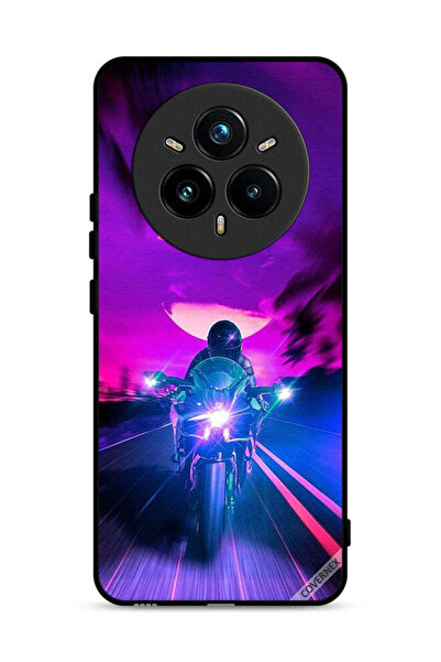 Covernex Realme 14 Pro Plus 5G Protective Case Cover Man On Bike Wallpaper
