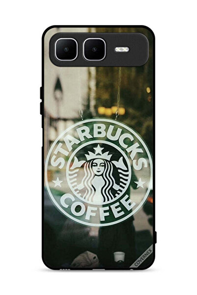 Covernex Infinix Smart 10 Plus Protective Case Cover Starbucks Coffee Lover