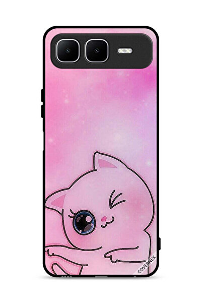 Covernex Infinix Smart 10 Plus Protective Case Cover Go This Way Kitten