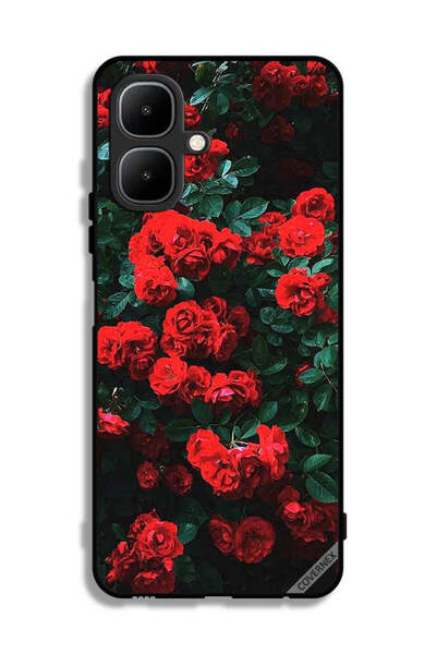 Covernex غطاء حماية لهاتف إنفينيكس سمارت 10 - حديقة الورود