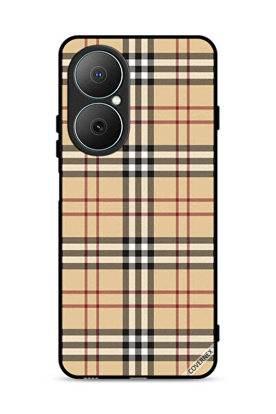 Covernex غطاء حماية لهاتف هواوي نوفا Y73 بنمط خطوط على القماش