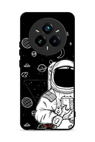 Tolwak غطاء حماية لهاتف Realme 14 Pro Plus 5G برسومات رائد فضاء