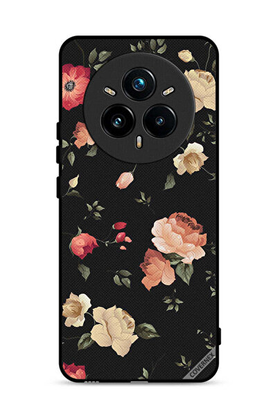 Covernex غطاء حماية لهاتف Realme 14 Pro 5G بخلفية فنية زهرية