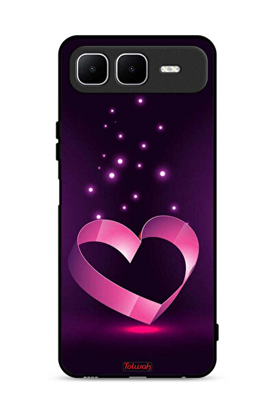 Tolwak غطاء حماية لهاتف إنفينيكس سمارت ١٠ بلس برسومات قلب
