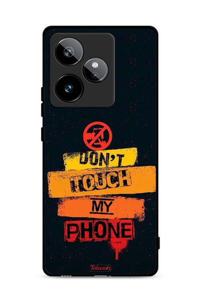 Tolwak غطاء حماية لهاتف Realme GT 7T 5G، لا تلمس هاتفي