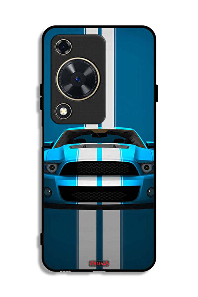 Tolwak Huawei Nova Y72S Protective Case Cover Car Abstract Art