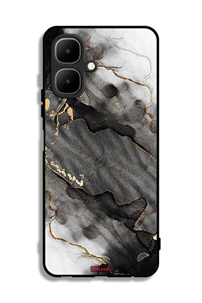 Tolwak غطاء حماية لهاتف إنفينيكس سمارت 10 - رخامي لامع