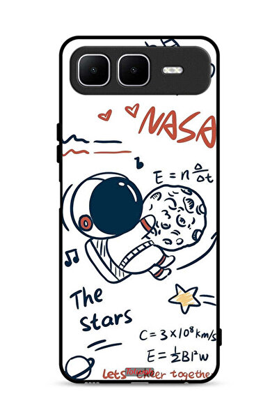 Tolwak غطاء حماية لجهاز Infinix Smart 10 Plus، ناسا ذا ستارز