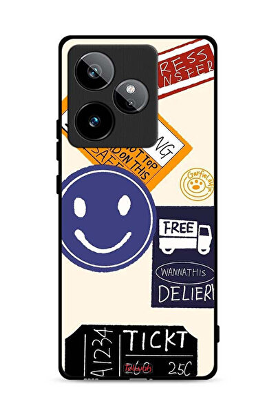 Tolwak غطاء حماية لهاتف Realme GT 7T 5G مع ملصق نقل سريع مجاني