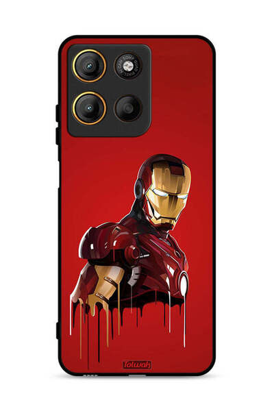 Tolwak غطاء حماية موتورولا موتو جي 15 برسومات الرجل الحديدي