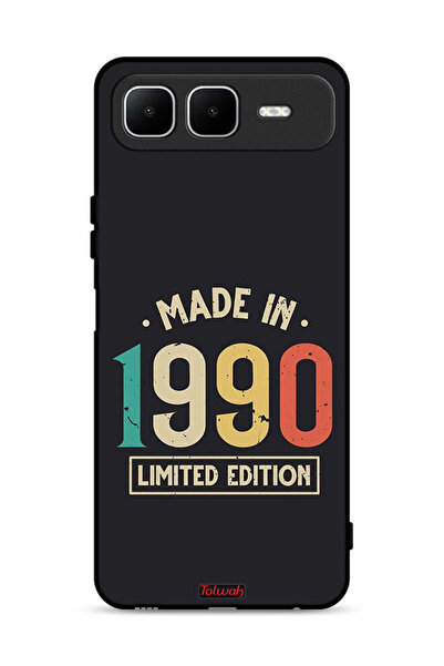 Tolwak غطاء حماية لهاتف Infinix Smart 10 Plus، إصدار محدود، صنع عام 1990