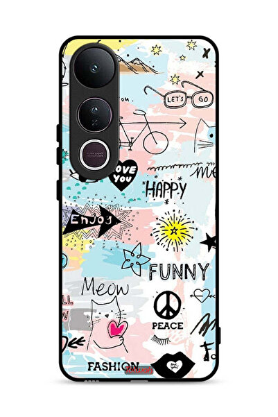 Tolwak غطاء حماية لهاتف Vivo V50 Lite - أحبك