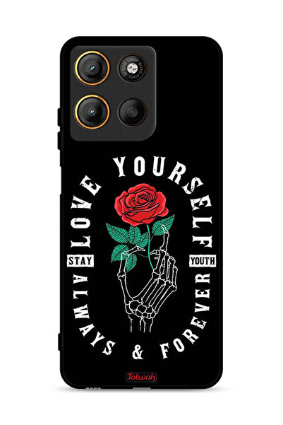 Tolwak غطاء حماية موتورولا موتو جي 15 - أحب نفسك دائمًا