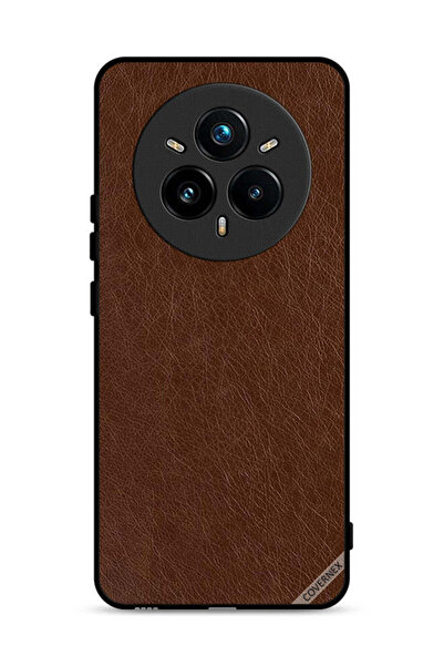 Covernex غطاء حماية جلدي بنقشة جلدي لهاتف Realme 14 Pro Plus 5G