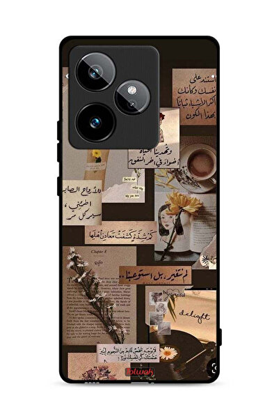 Tolwak غطاء حماية لهاتف Realme GT 7T 5G بعبارات عربية قديمة